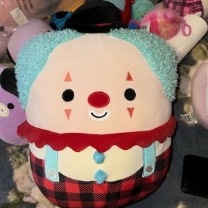 Uukee clown squishmallow NWT